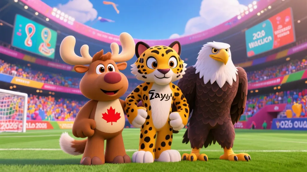 揭秘2026世界杯吉祥物：Maple、Zayu与Clutch背后的文化密码与狂欢寓意